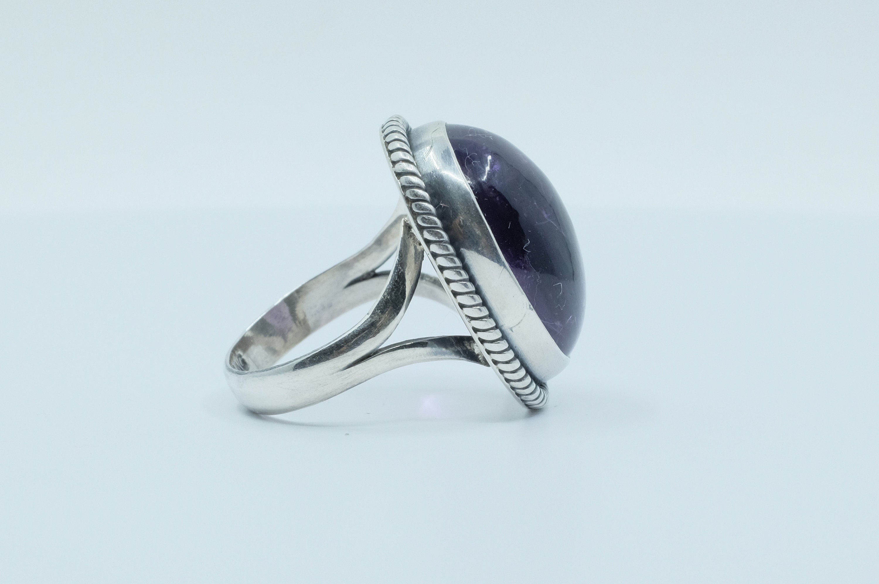 Sterling Silver Amethyst Ring