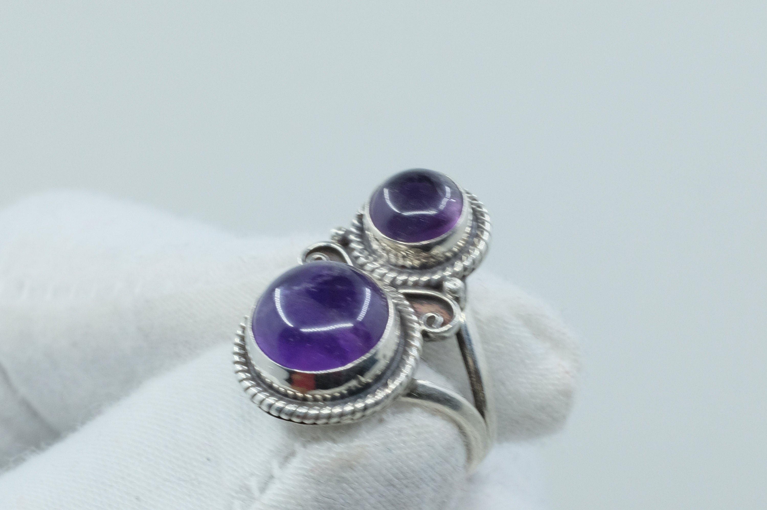 Sterling Silver Amethyst Ring