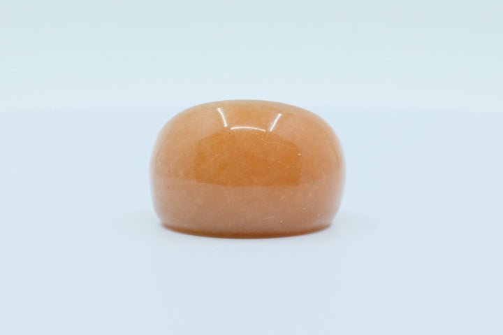 Sterling Silver Orange Aventurine Ring