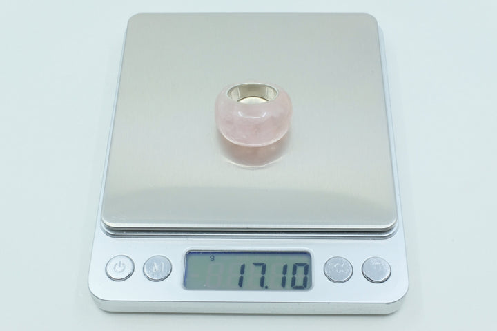 Sterling Silver and Rose Quartz Ring (1)