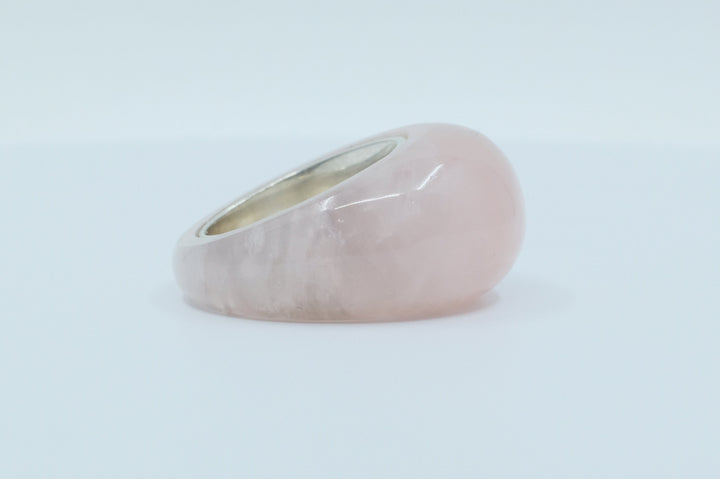 Sterling Silver and Rose Quartz Ring (2)