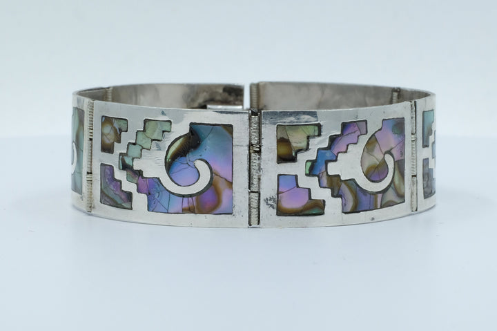 Sterling Silver Abalone Bracelet