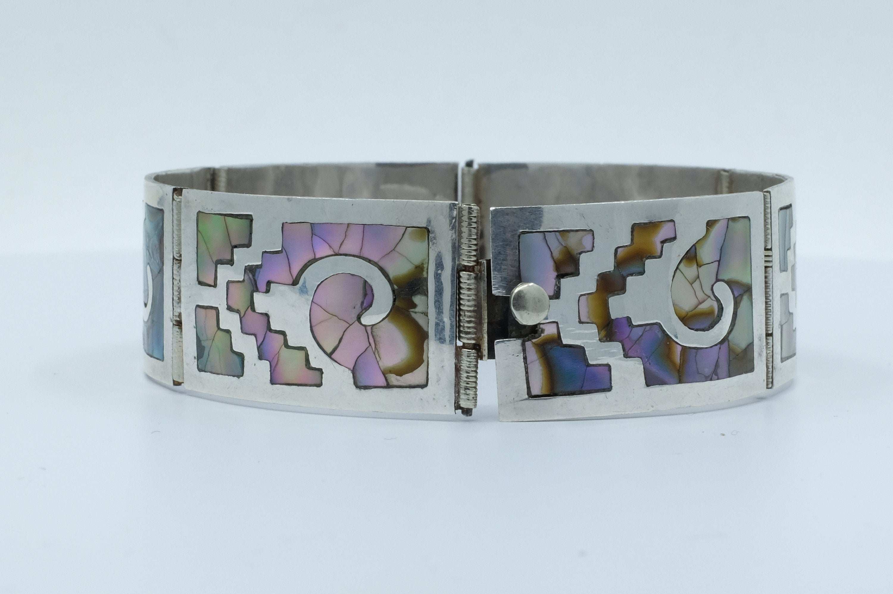 Sterling Silver Abalone Bracelet