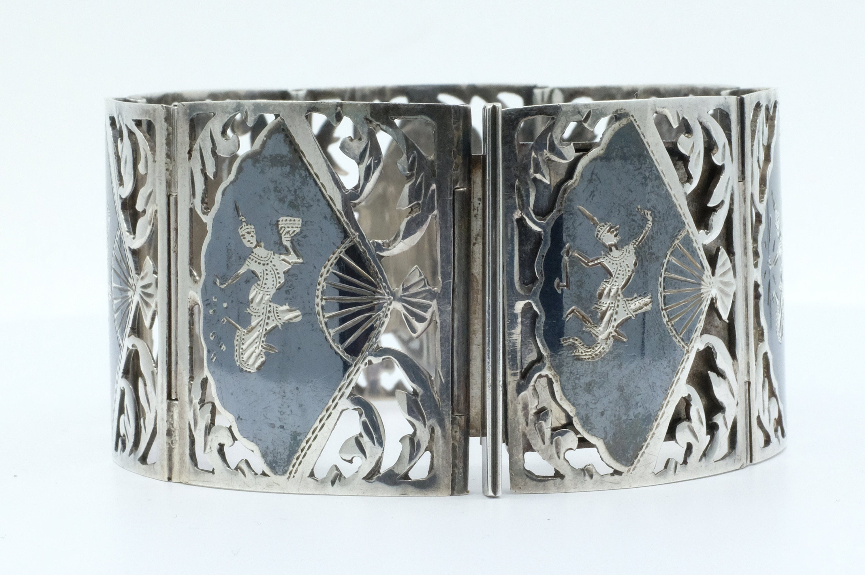 Sterling Silver Niello Bracelet (3)