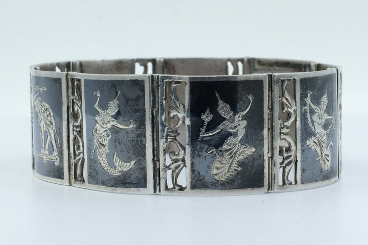 Sterling Silver Niello Bracelet (2)