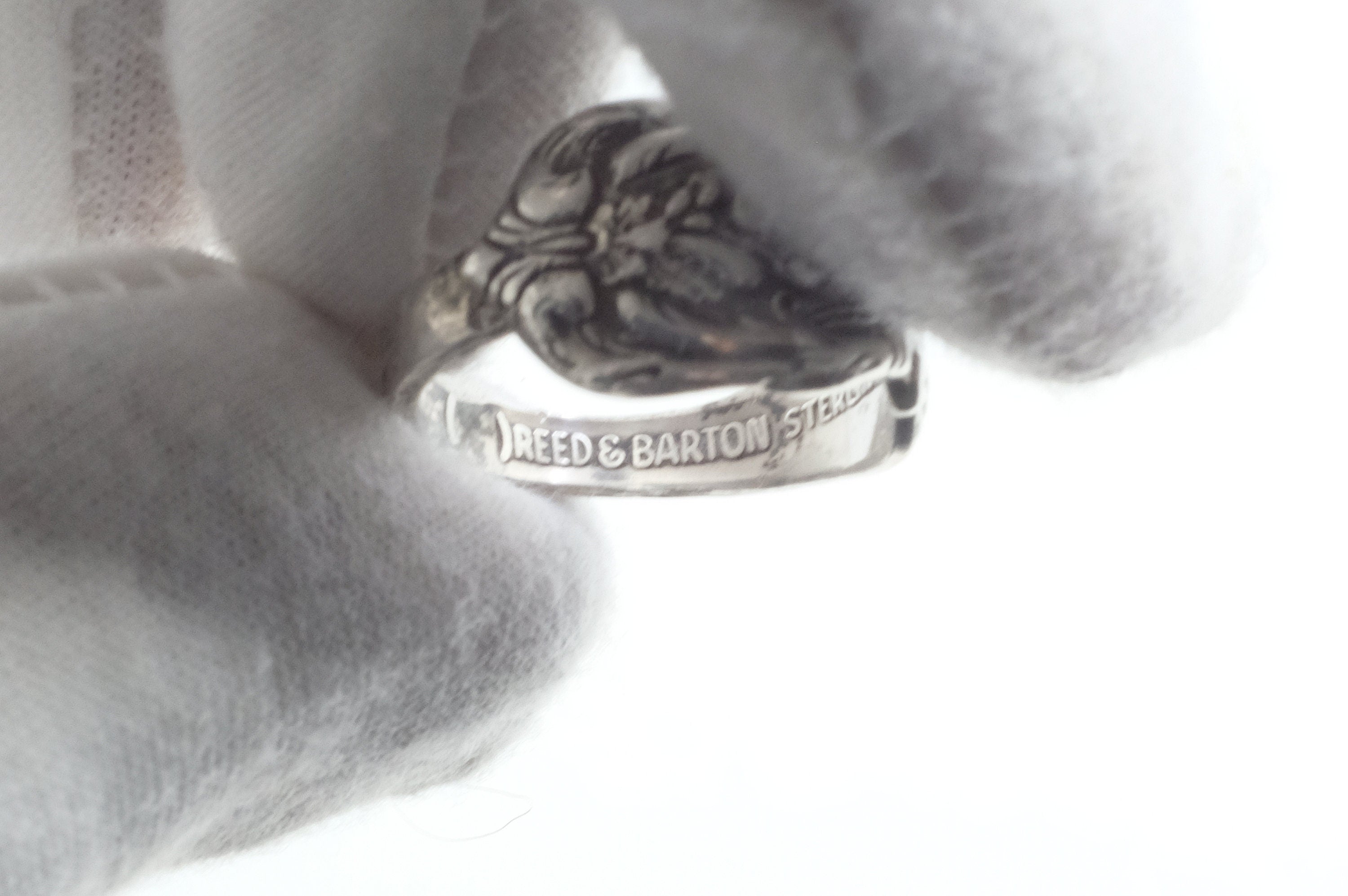 Sterling Silver Reed & Baron Spoon Ring