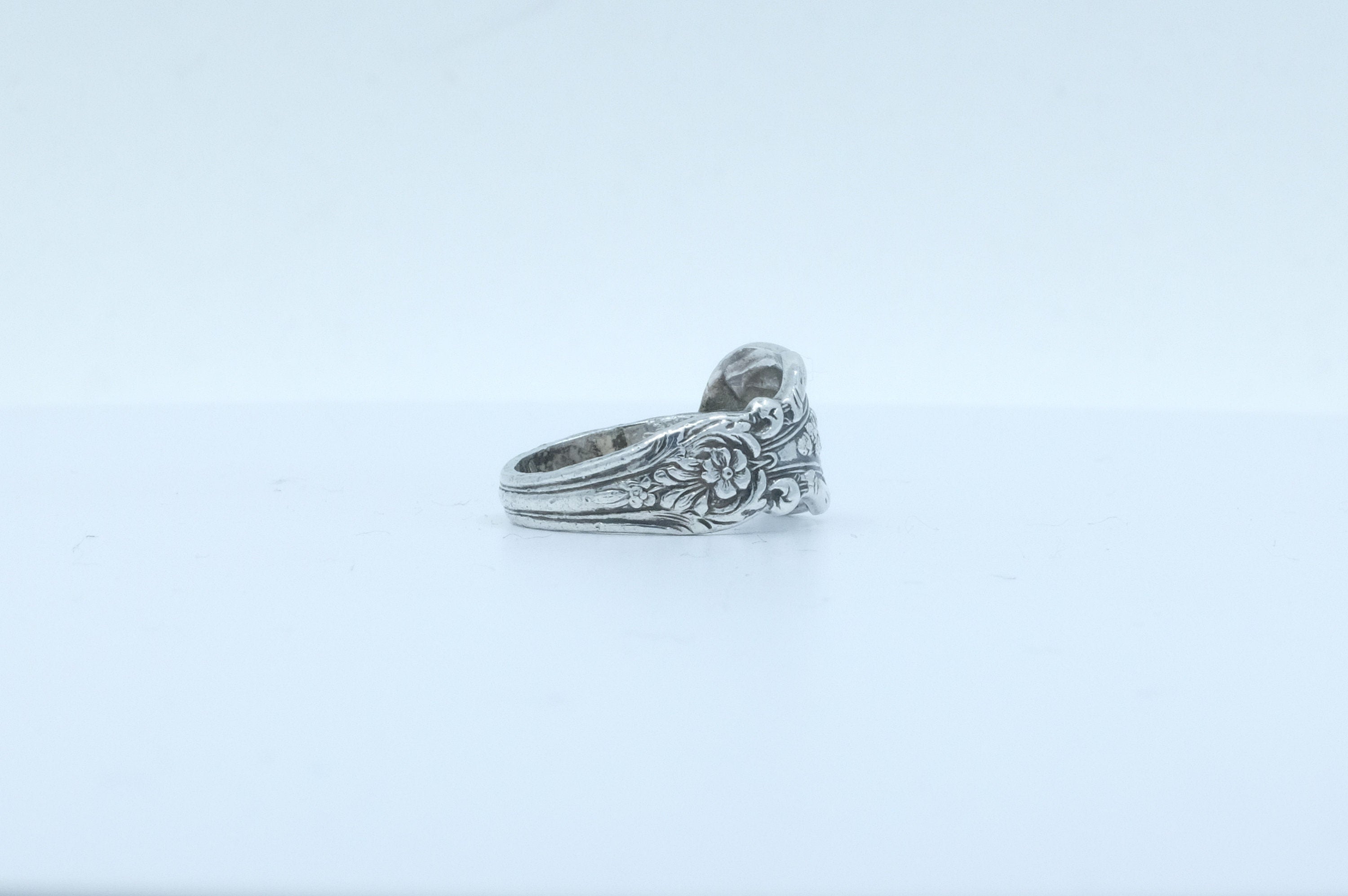 Sterling Silver Reed & Baron Spoon Ring