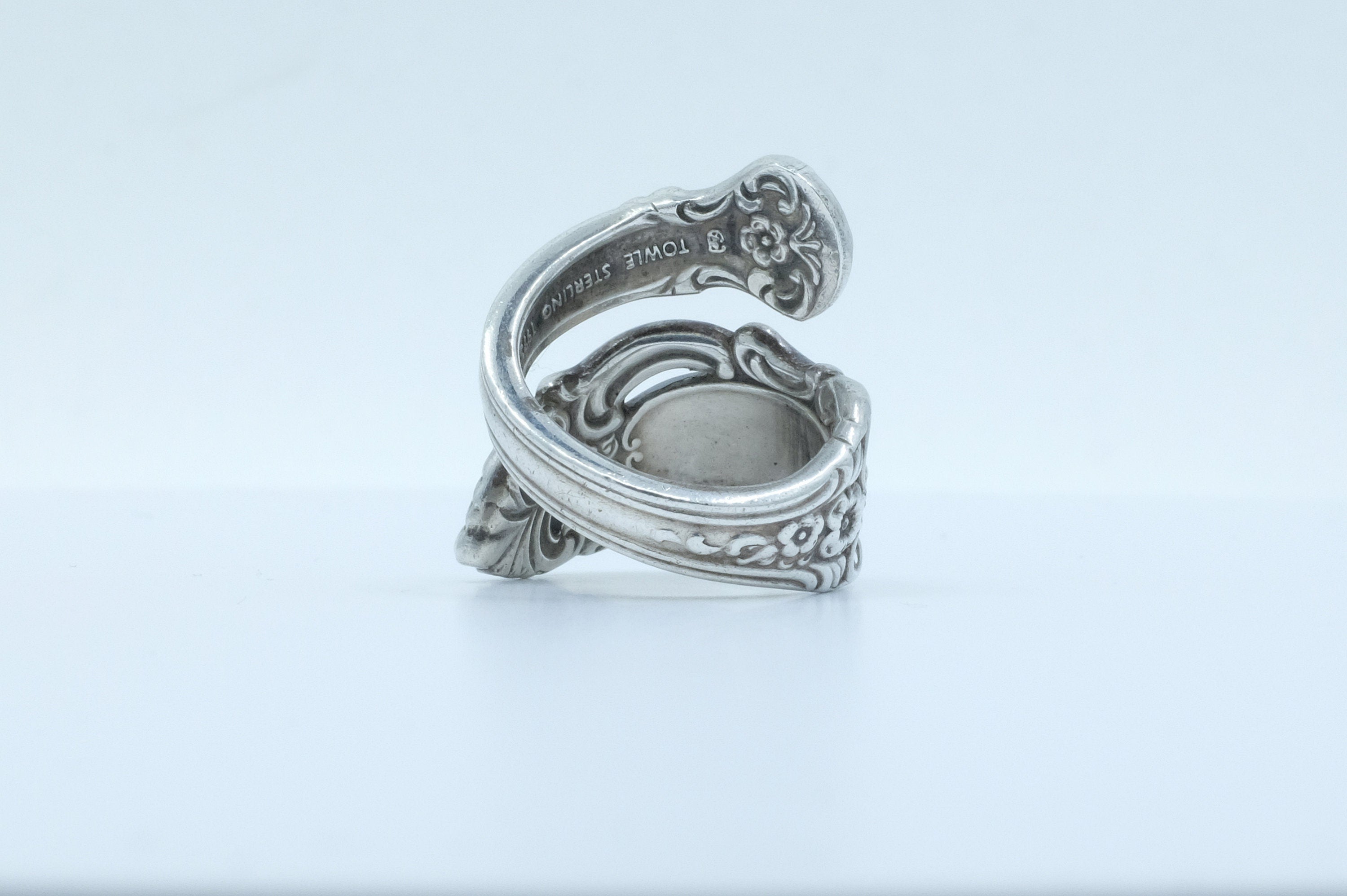 Sterling Silver Towle Grand Duchess Spoon Ring