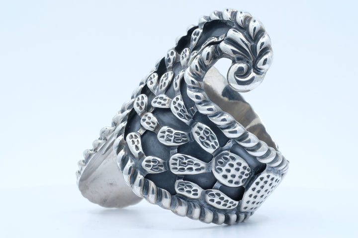 Sterling Silver Los Ballesteros Clamper Bracelet