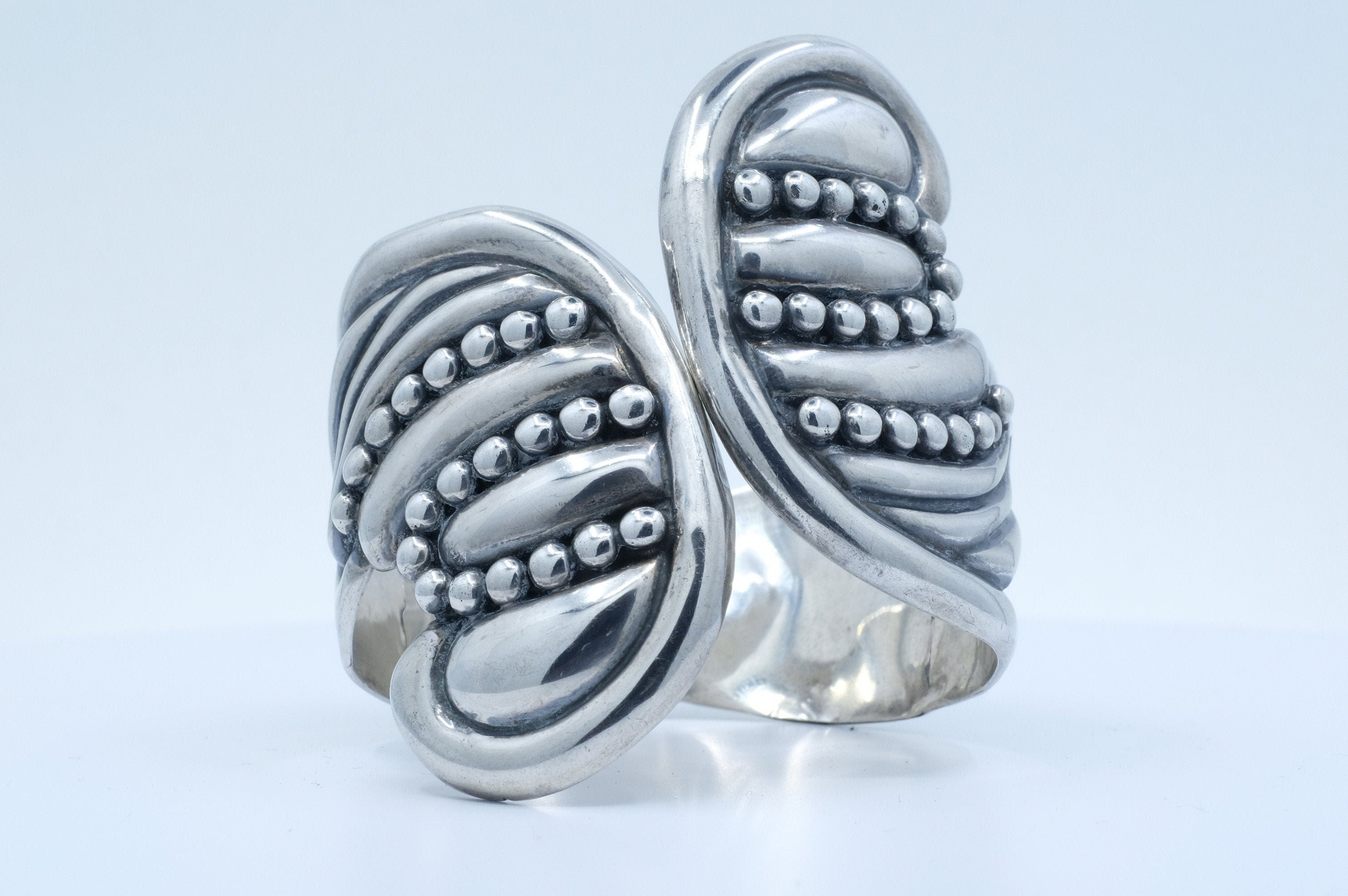 Sterling Silver J. Gomez Clamper Bracelet