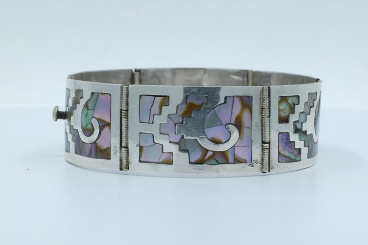 Sterling Silver Abalone Bracelet