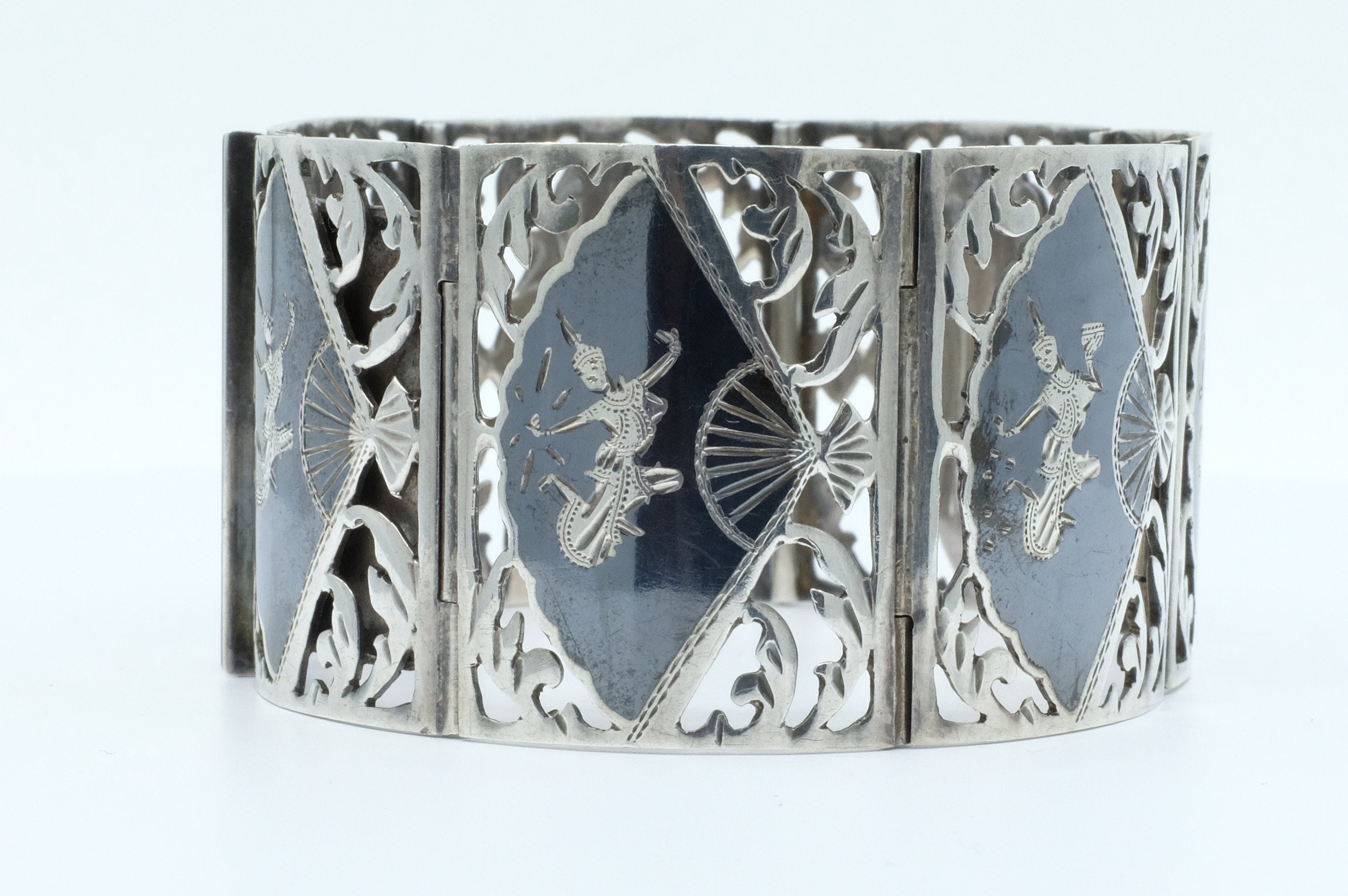 Sterling Silver Niello Bracelet (3)