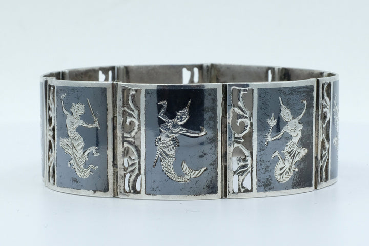 Sterling Silver Niello Bracelet (2)