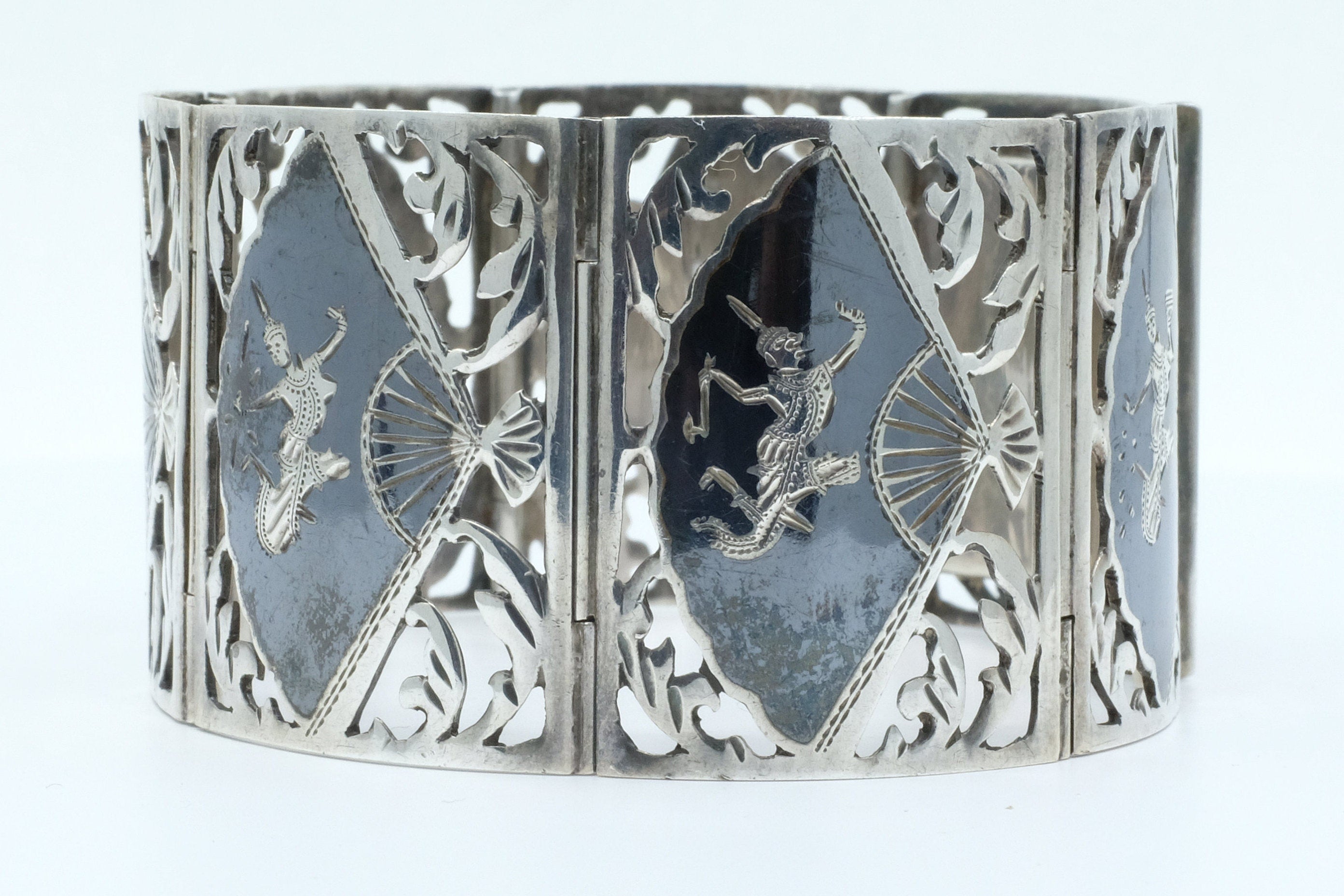 Sterling Silver Niello Bracelet (3)