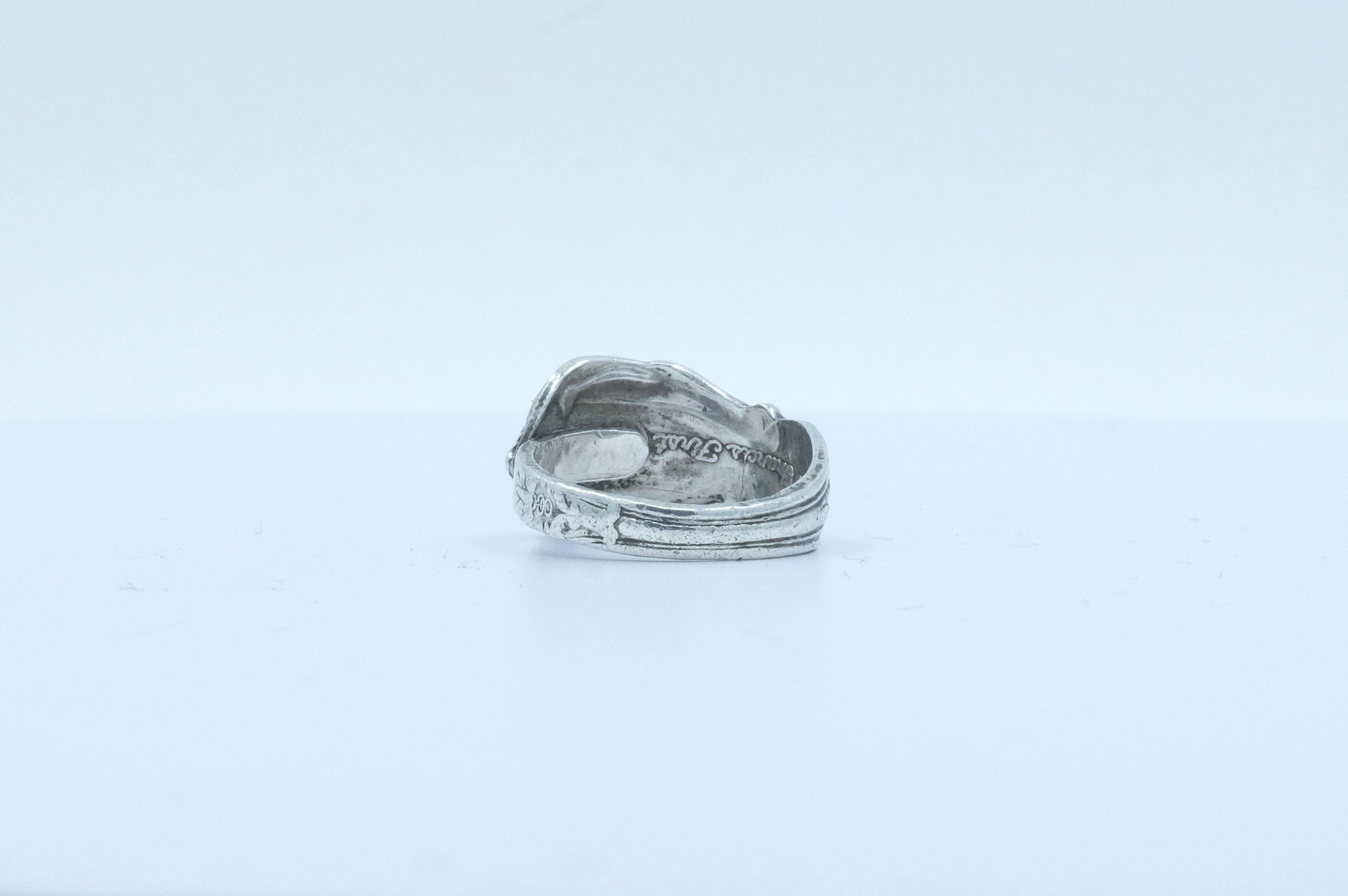 Sterling Silver Reed & Baron Spoon Ring