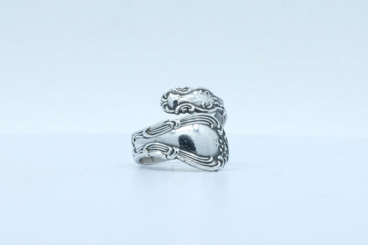 Sterling Silver Baroque Spoon Ring