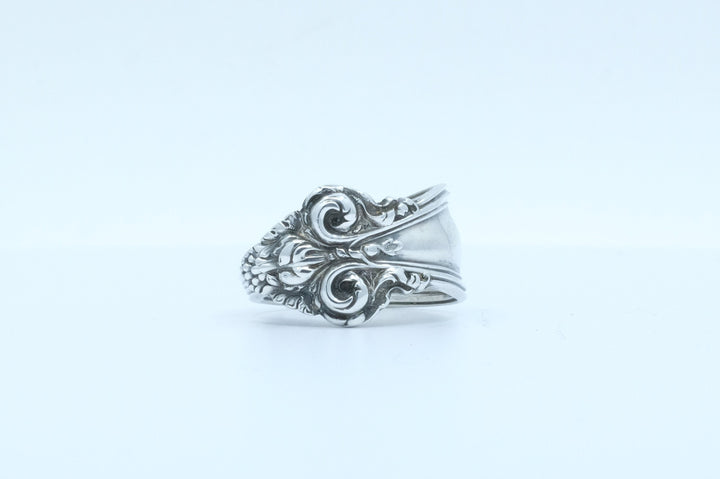 Sterling Silver Simpson, Hall, Miller & Co. Art Nouveau Spoon Ring