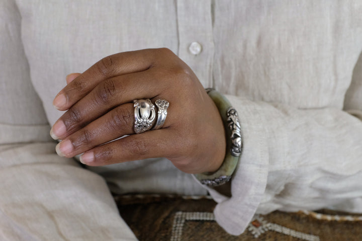 Sterling Silver Towle Grand Duchess Spoon Ring