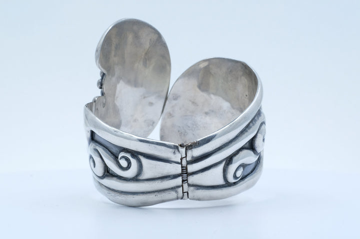 Sterling Silver J. Gomez Clamper Bracelet