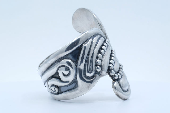 Sterling Silver J. Gomez Clamper Bracelet