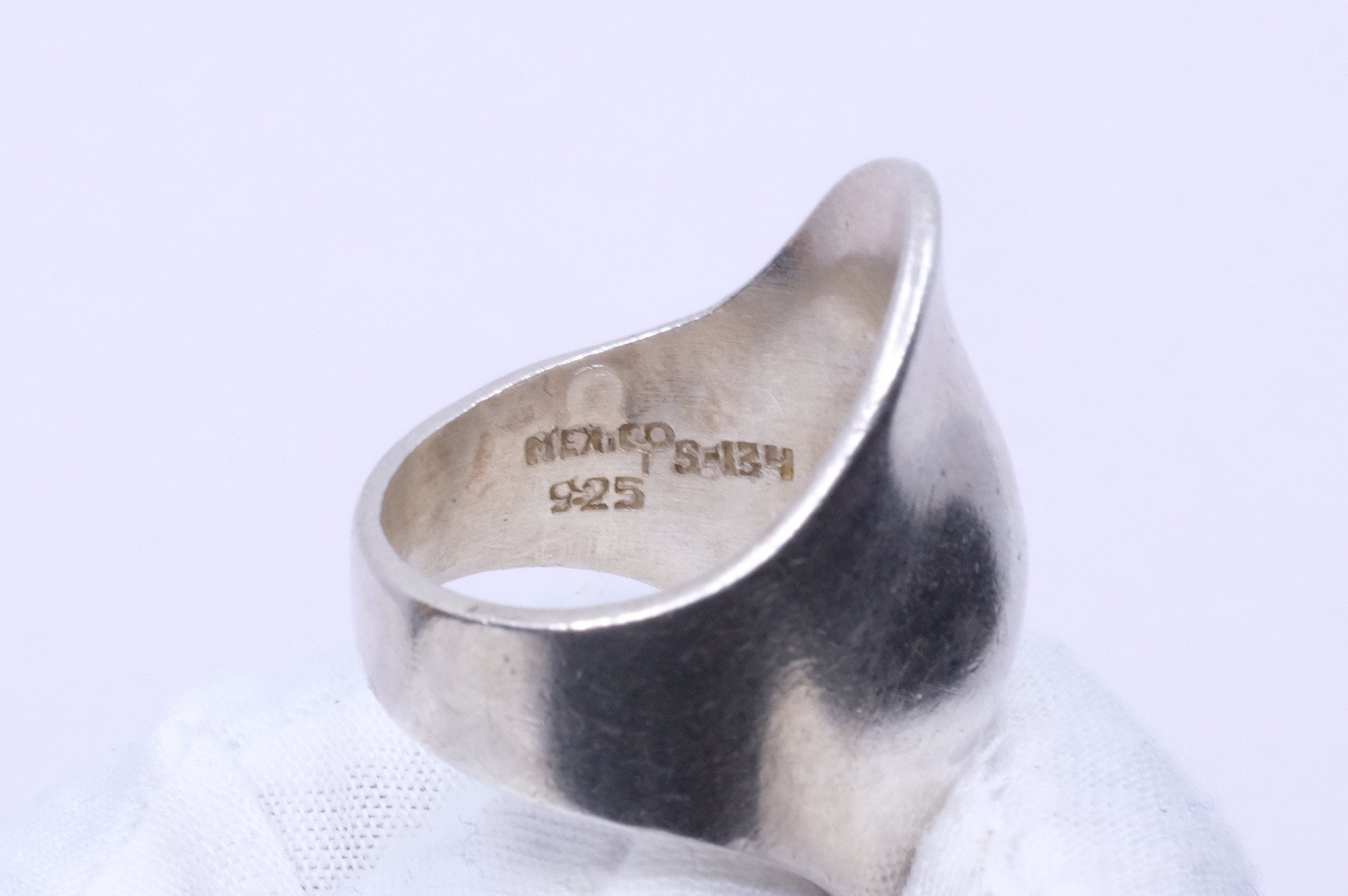 Sterling Silver Modernist Ring