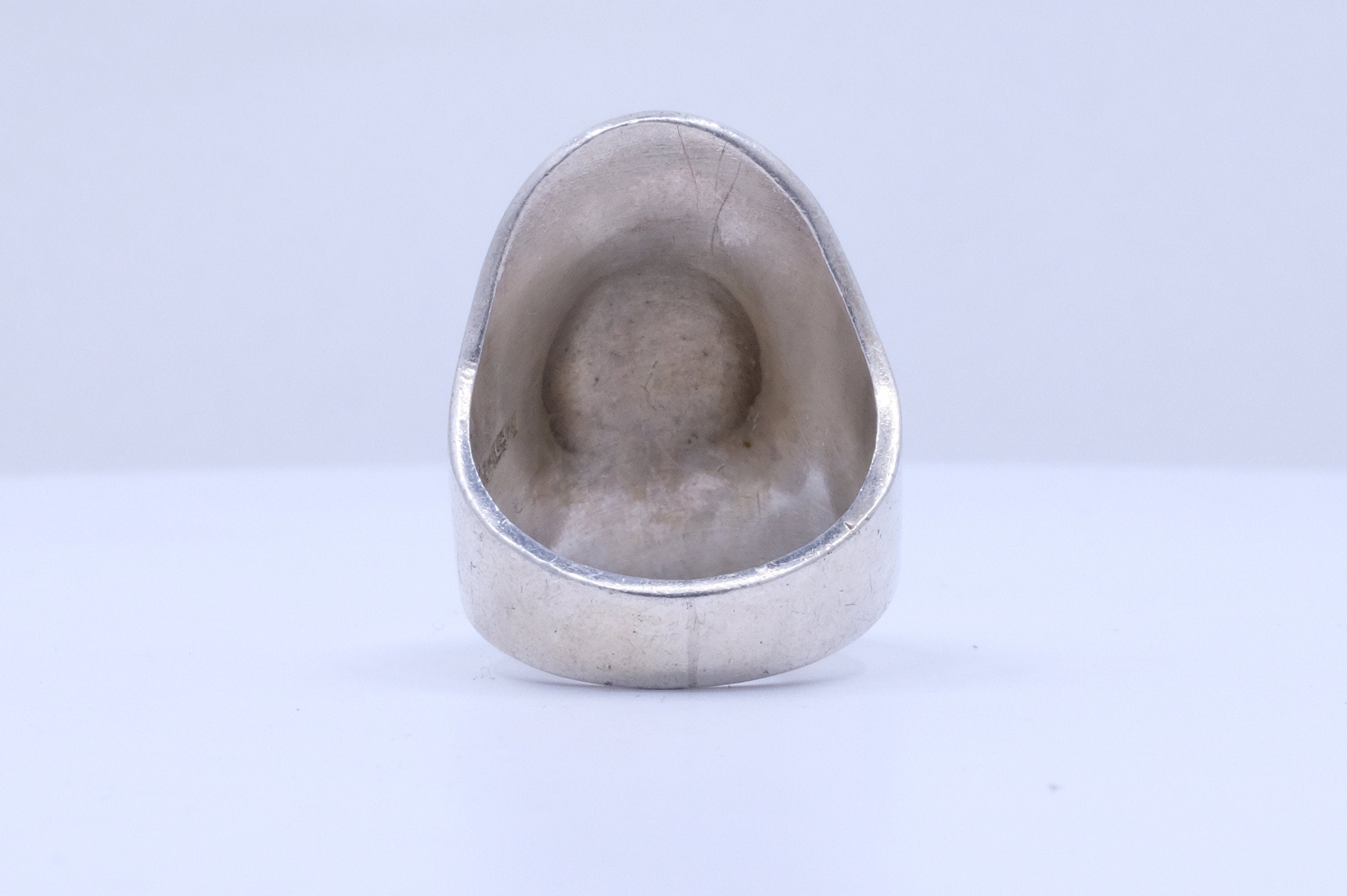 Sterling Silver Modernist Ring