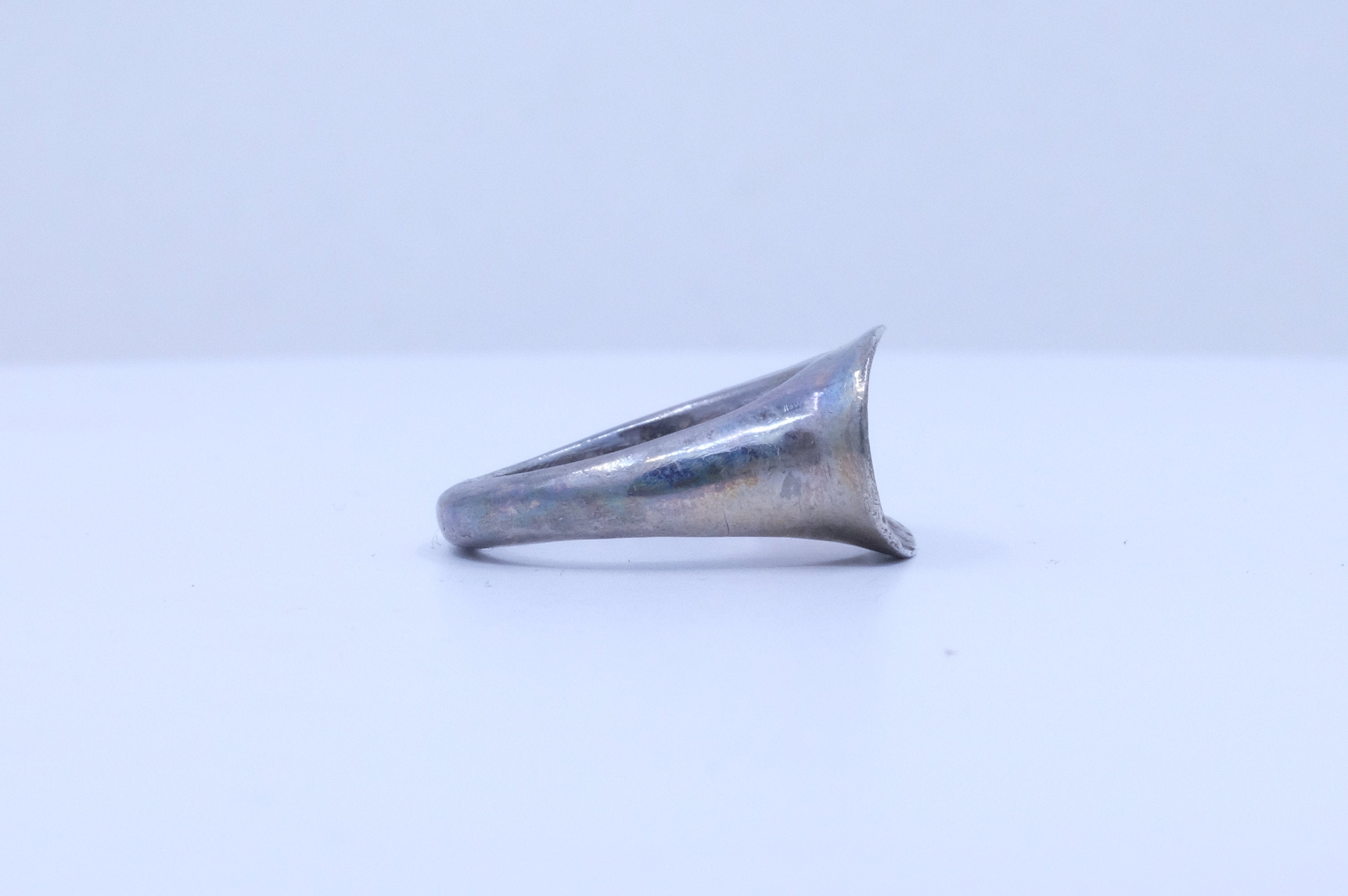 Sterling Silver Modernist Ring