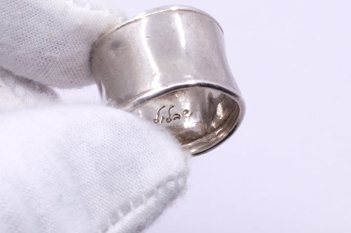 Sterling Silver Modernist Ring