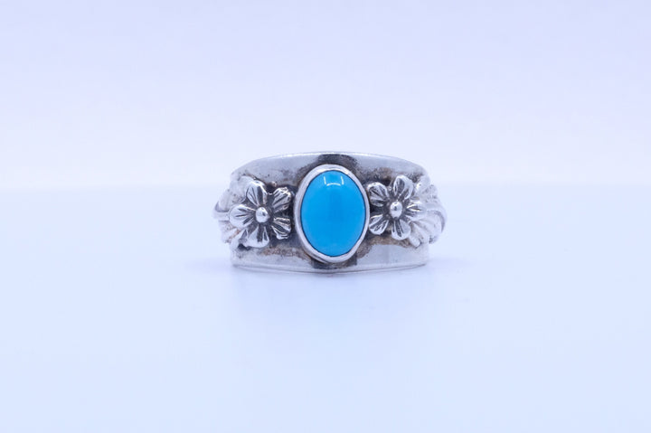 Sterling Silver Turquoise Carol Felley Ring