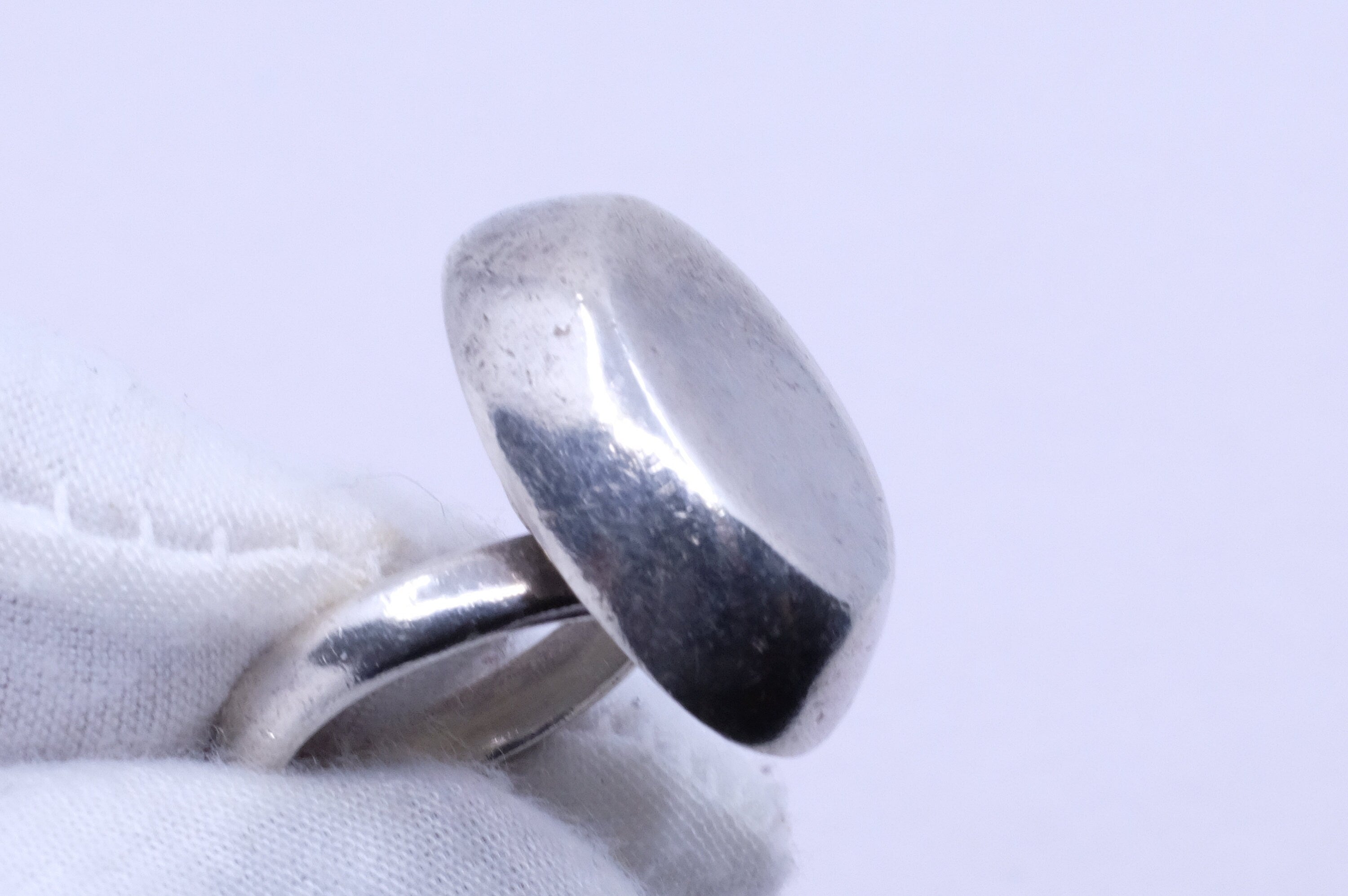 Sterling Silver Modernist Ring