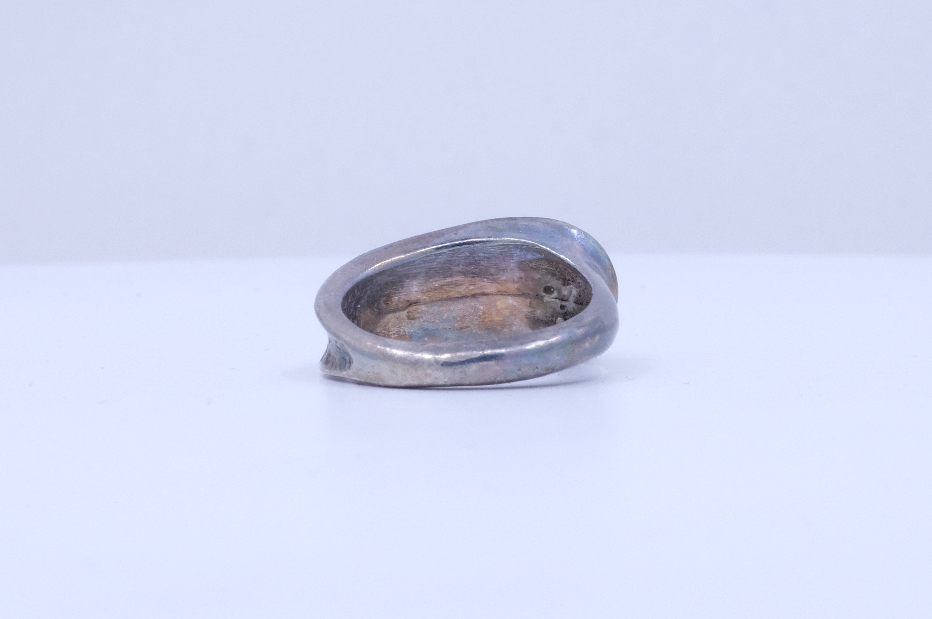 Sterling Silver Modernist Ring