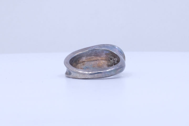 Sterling Silver Modernist Ring