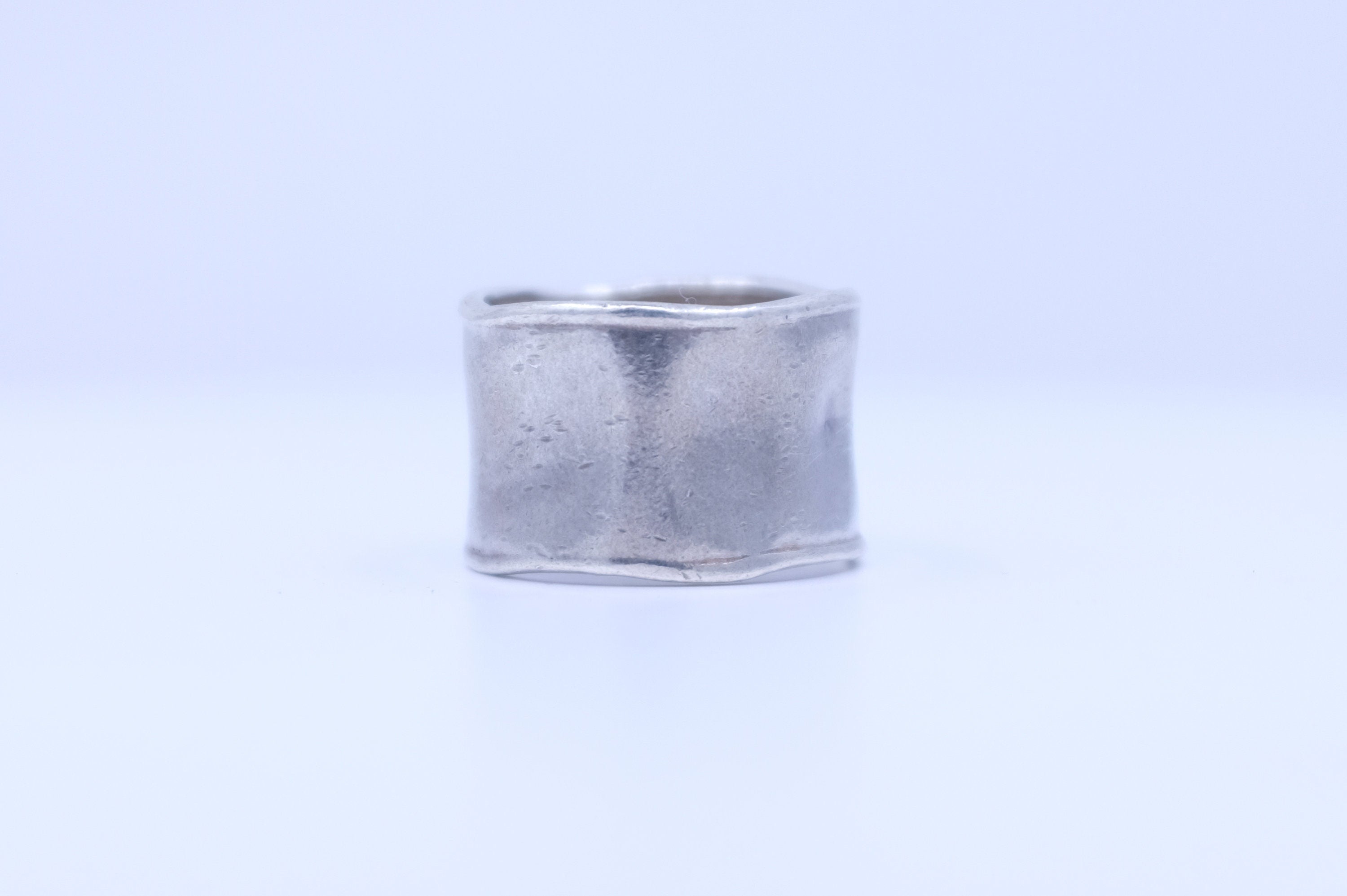 Sterling Silver Modernist Ring