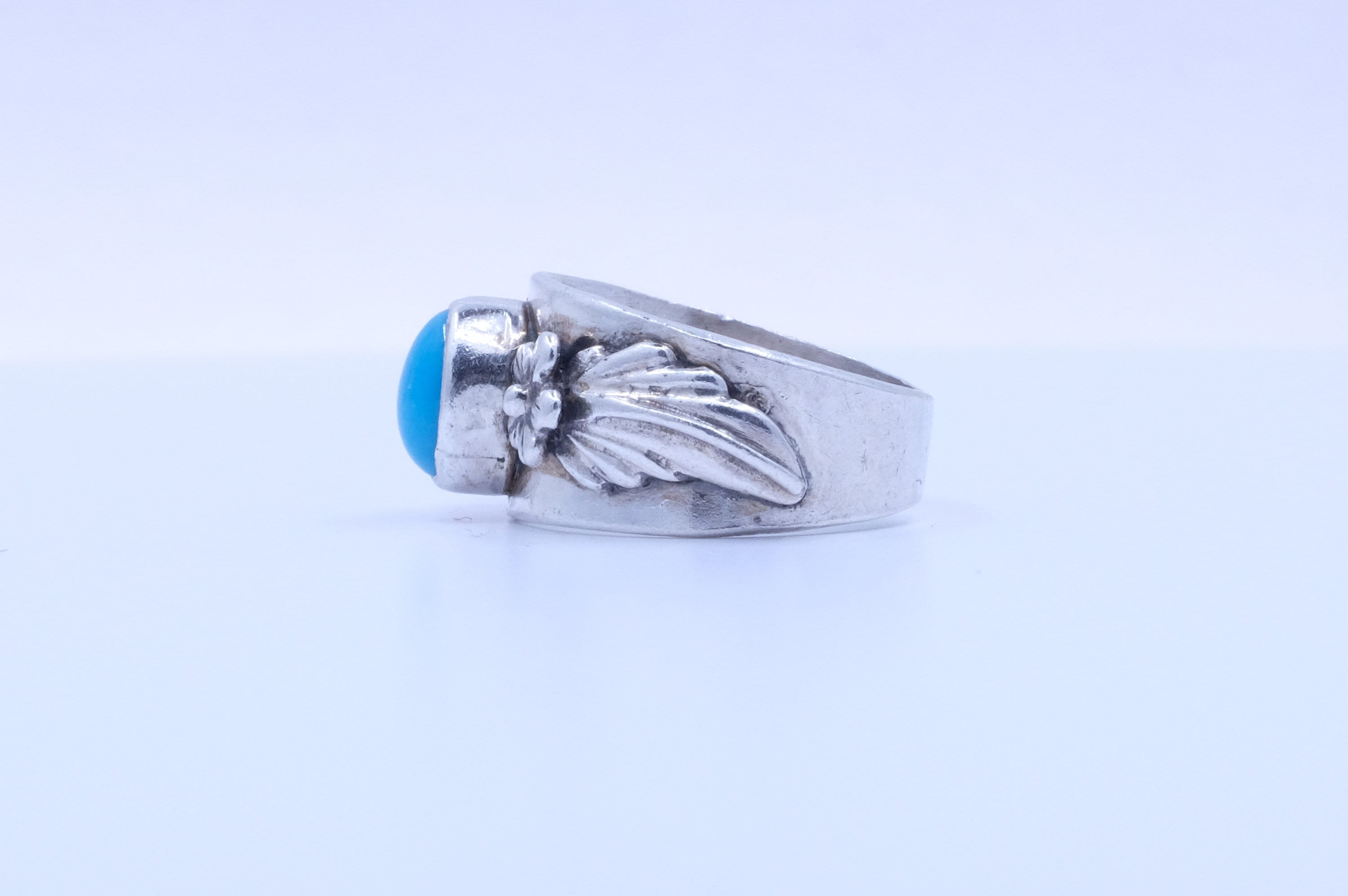 Sterling Silver Turquoise Carol Felley Ring