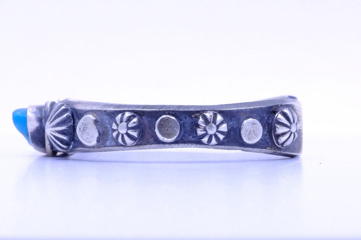 Sterling Silver Chimney Butte Navajo Cuff Bracelet