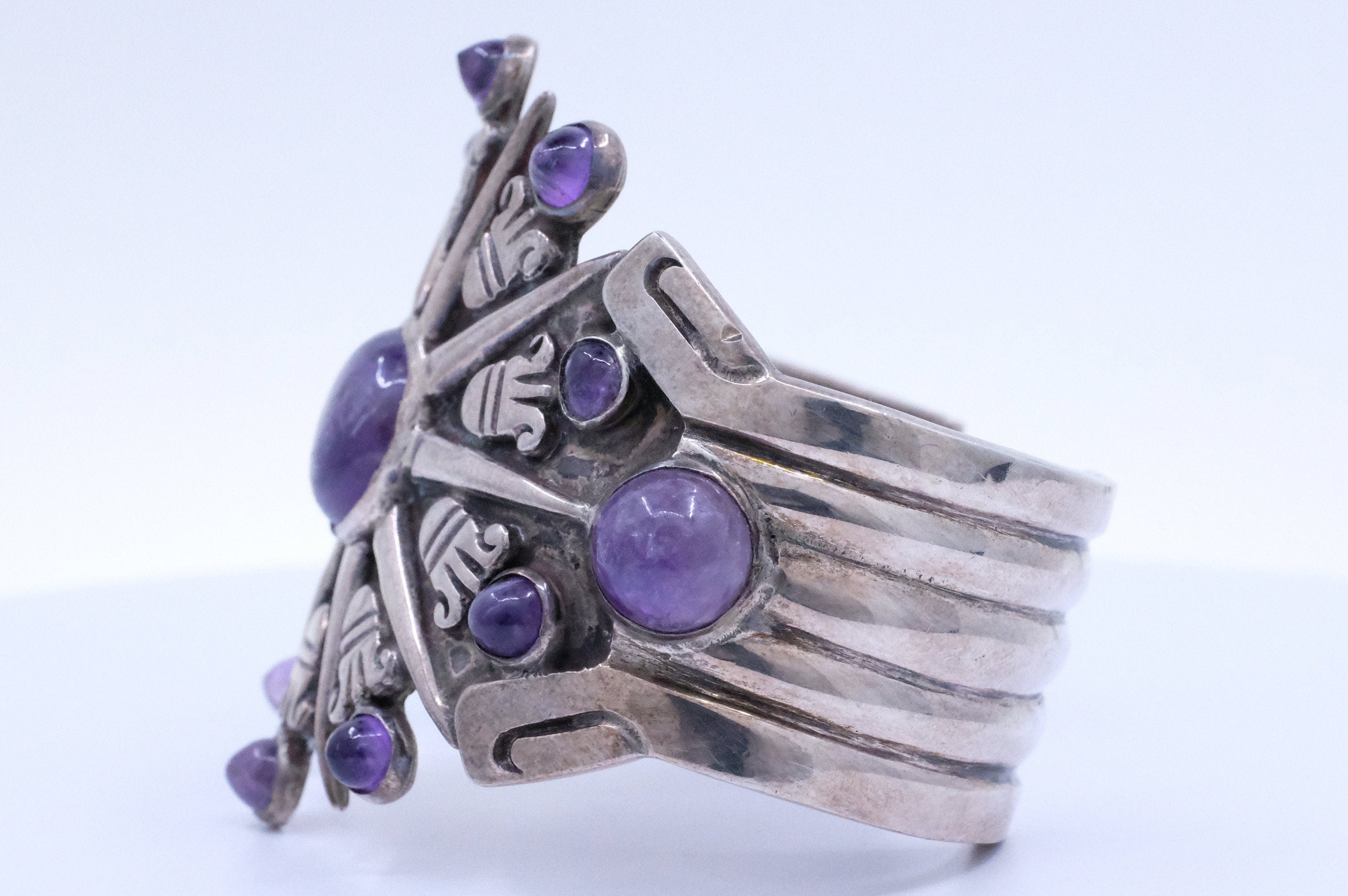 William Spratling Amethyst Bracelet