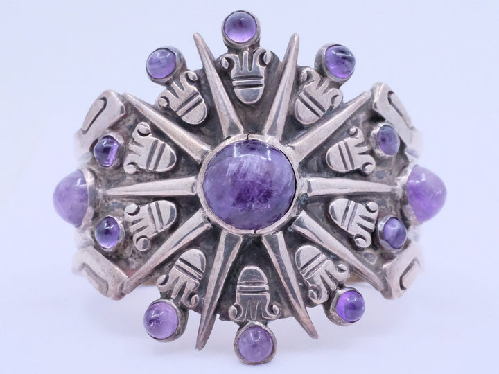 William Spratling Amethyst Bracelet