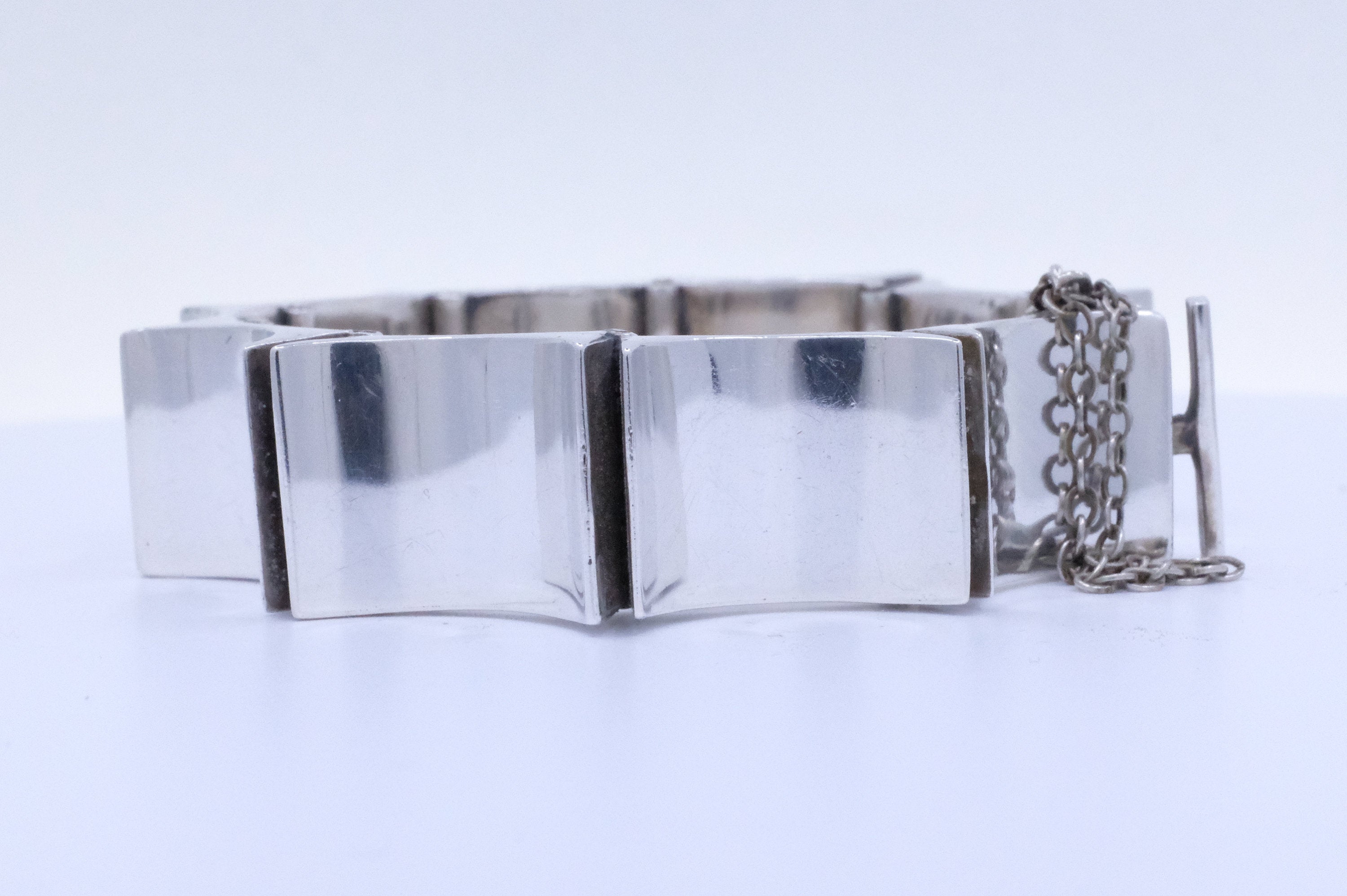 Sterling Silver Modern Bracelet