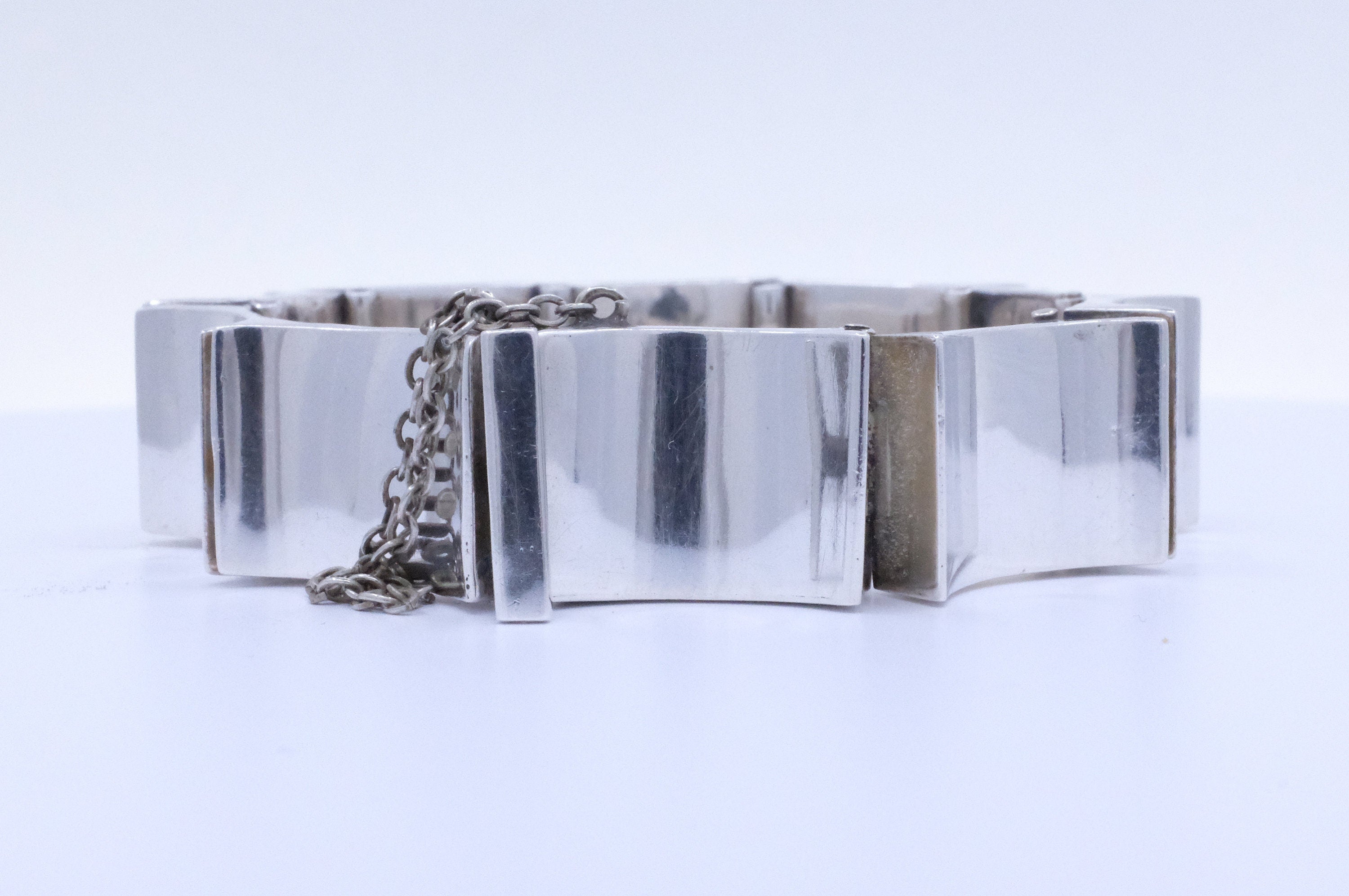 Sterling Silver Modern Bracelet