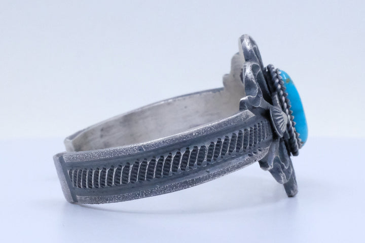 Sterling Silver Turquoise Billah Cuff Bracelet