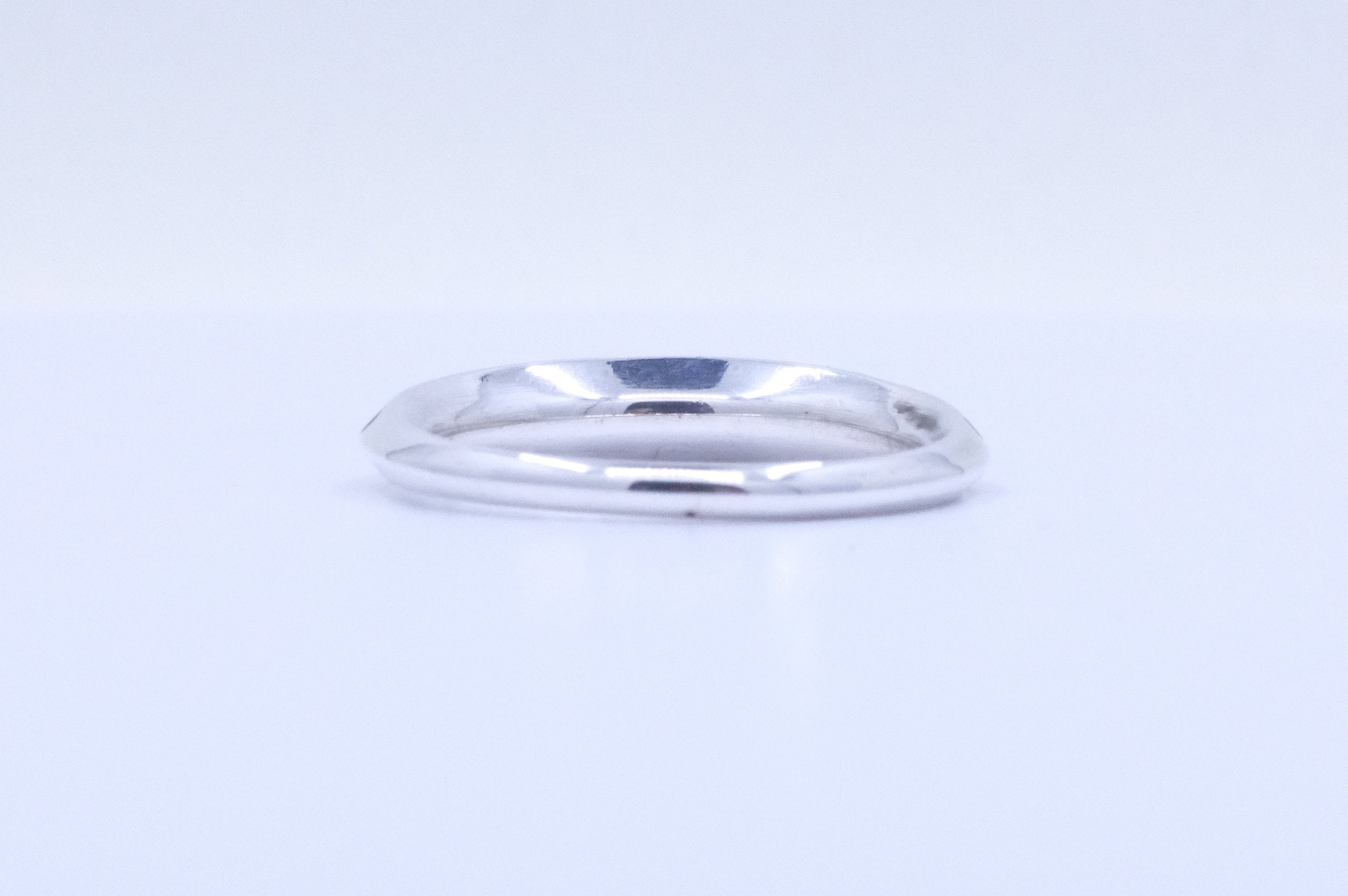 Fine Silver Etched African Tuareg Stacking Ring