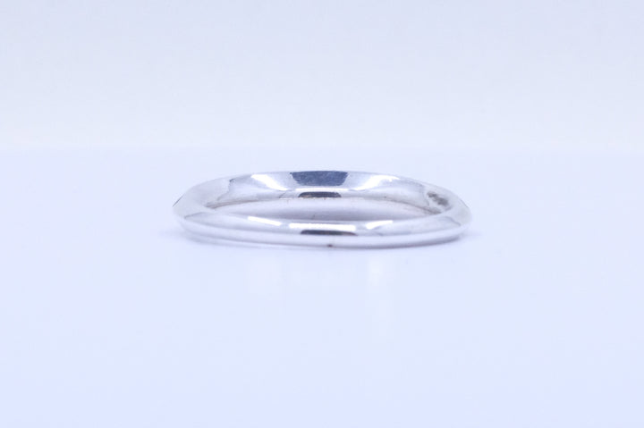 Fine Silver Etched African Tuareg Stacking Ring