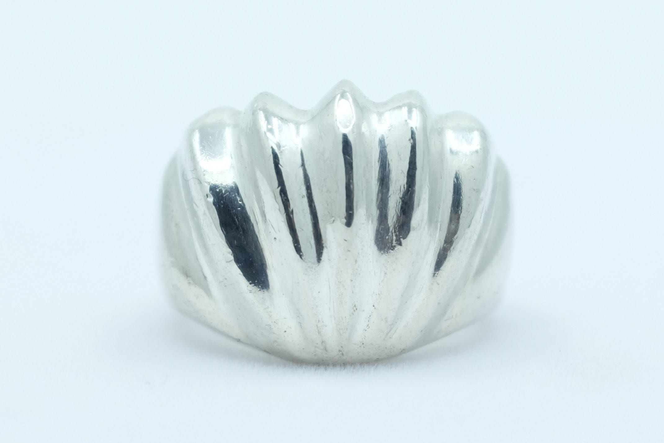 Sterling Silver Modernist Ring