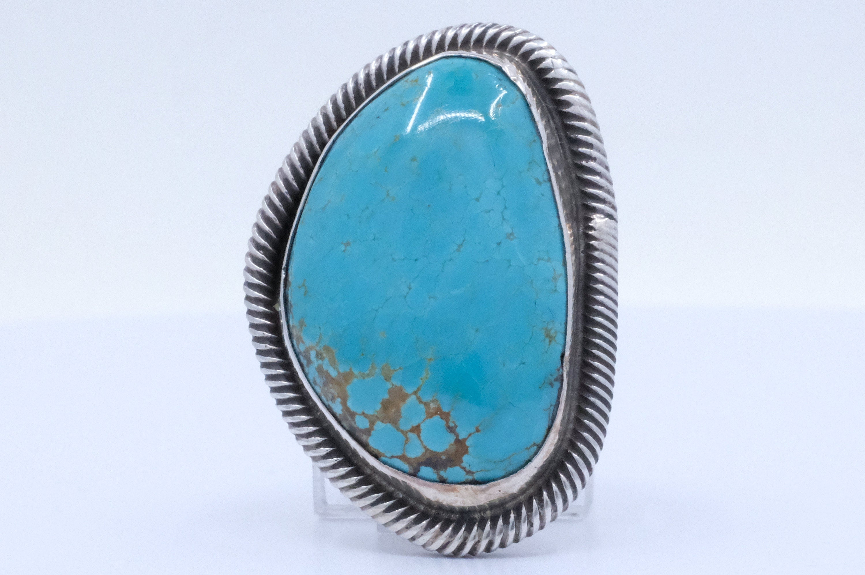 Sterling Silver Turquoise Chimney Butte Ring