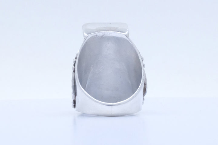 Sterling Silver Labradorite Nepalese Ring